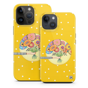 Giving Flowers Phone Cases