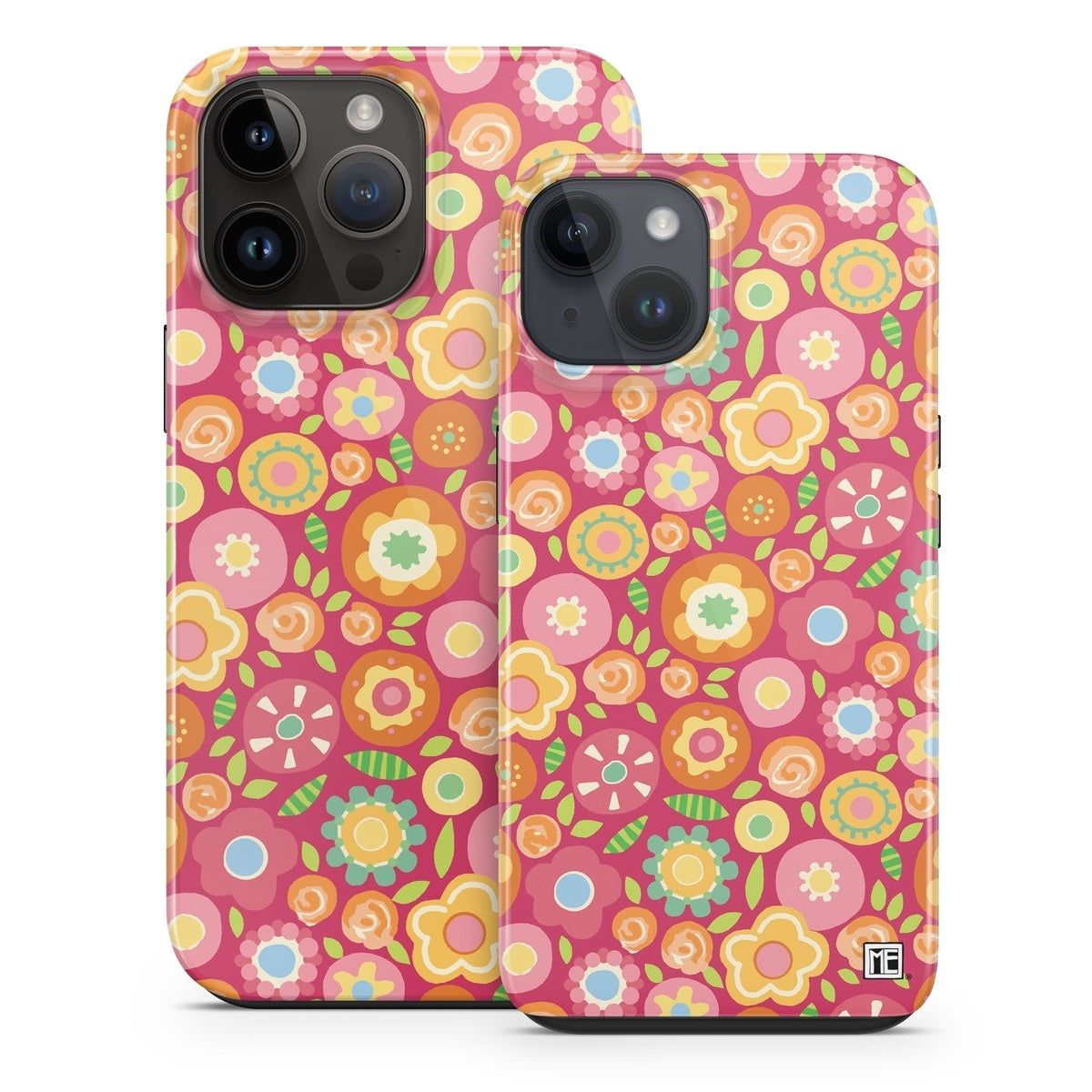 Squished Flowers Phone Cases