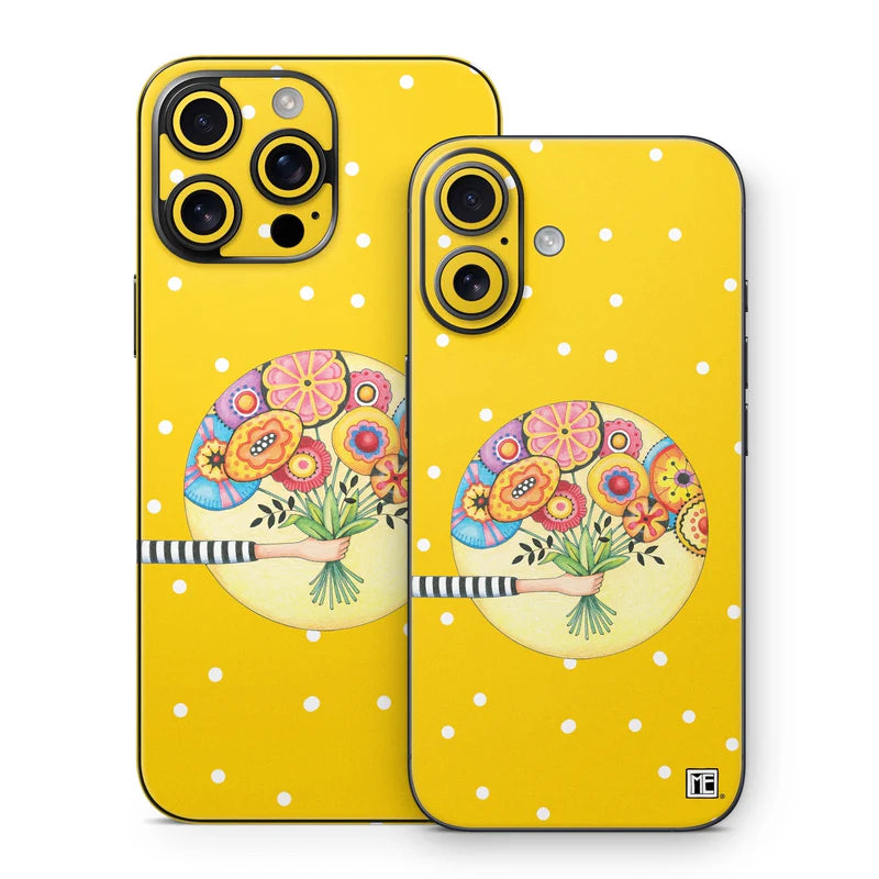 Giving Flowers Phone Skin