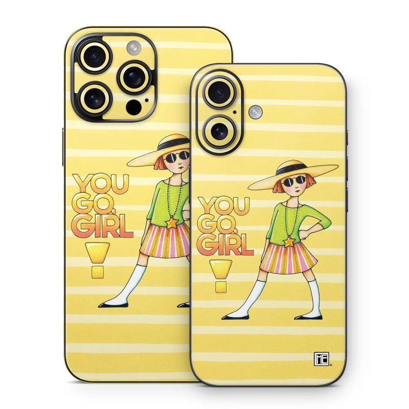 You Go Girl Phone Skin