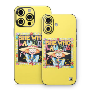 She Who Laughs Phone Skin