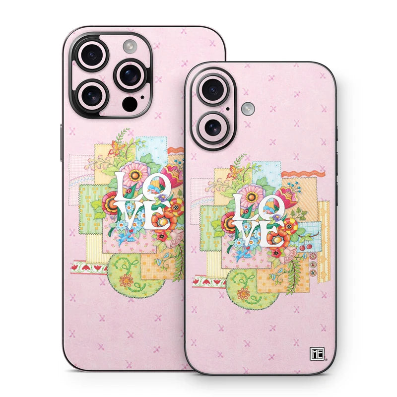 Love And Stitches Phone Skin