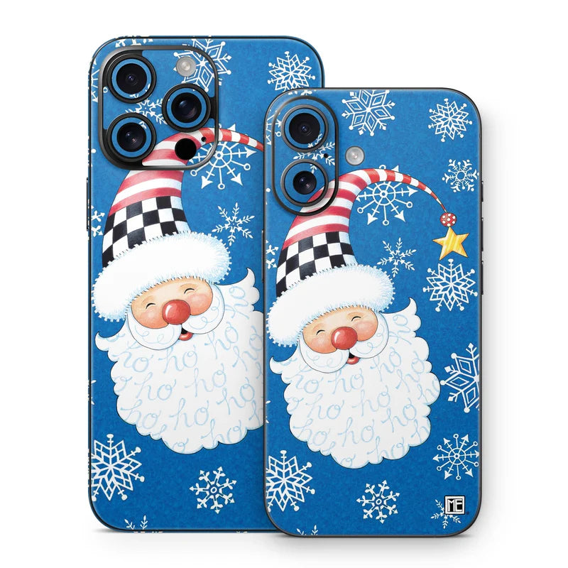 Santa Snowflake Phone Skin