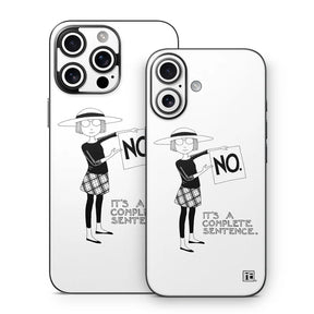 Complete Sentence Phone Skin