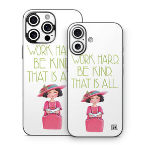 Work Hard Phone Skin