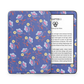 Purple Flowers Tablet Skin