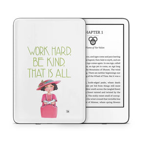 Work Hard Tablet Skin