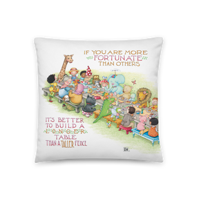 Table of Kindness Pillow