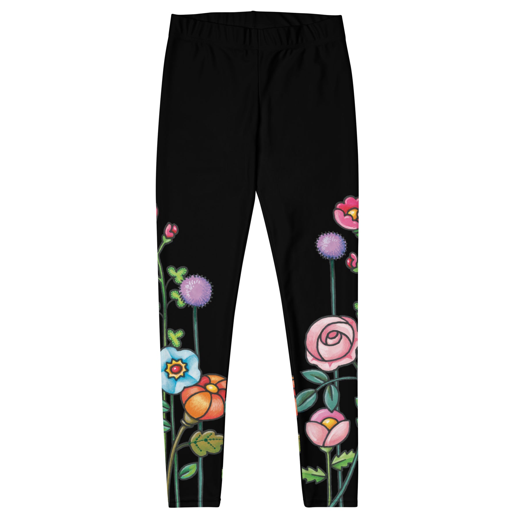 Floral leggings 