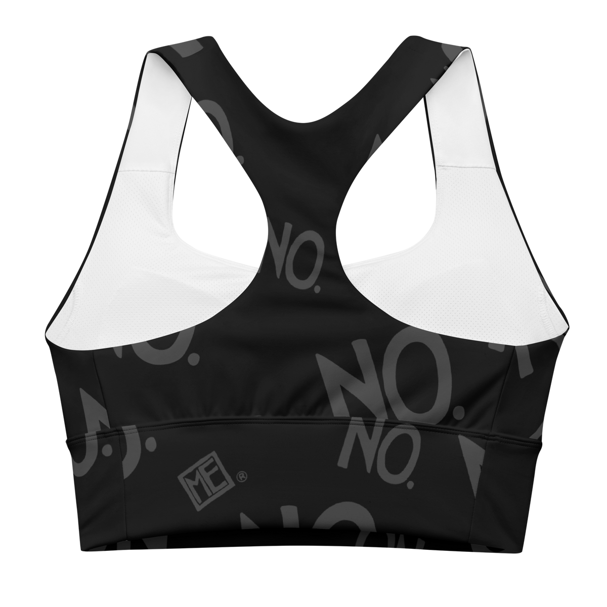 Complete Sentence NO Charcoal Longline Sports Bra