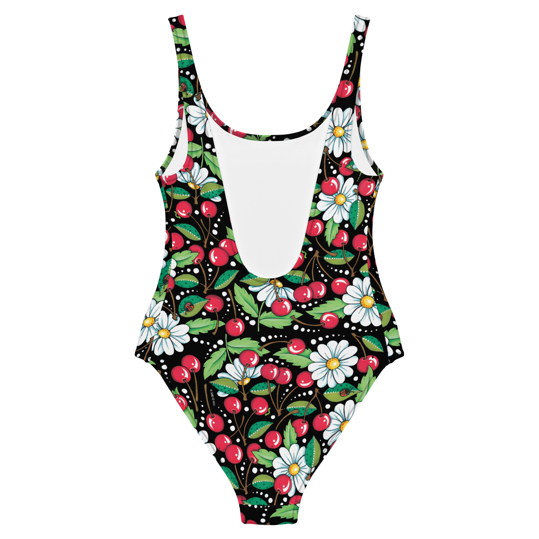 Cherry Daisy One-Piece Swimsuit