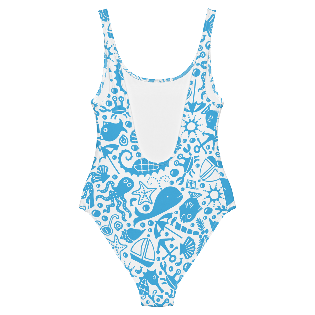 Sea Creatures One-Piece Swimsuit