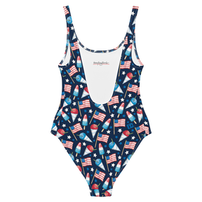 Snowcone Summer One-Piece Swimsuit