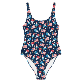 Snowcone Summer One-Piece Swimsuit