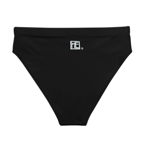 Black High-Waisted Bikini Bottom
