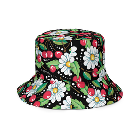 Cherry Daisy Bucket Hat