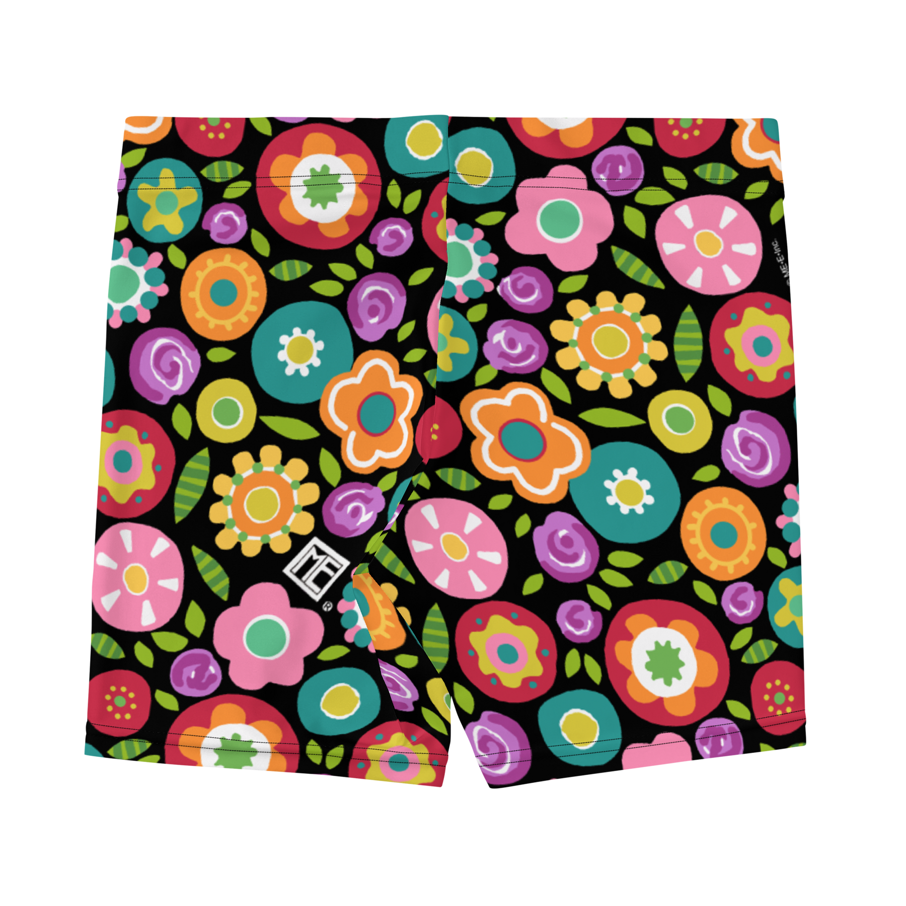 Rainbow Floral Shorts