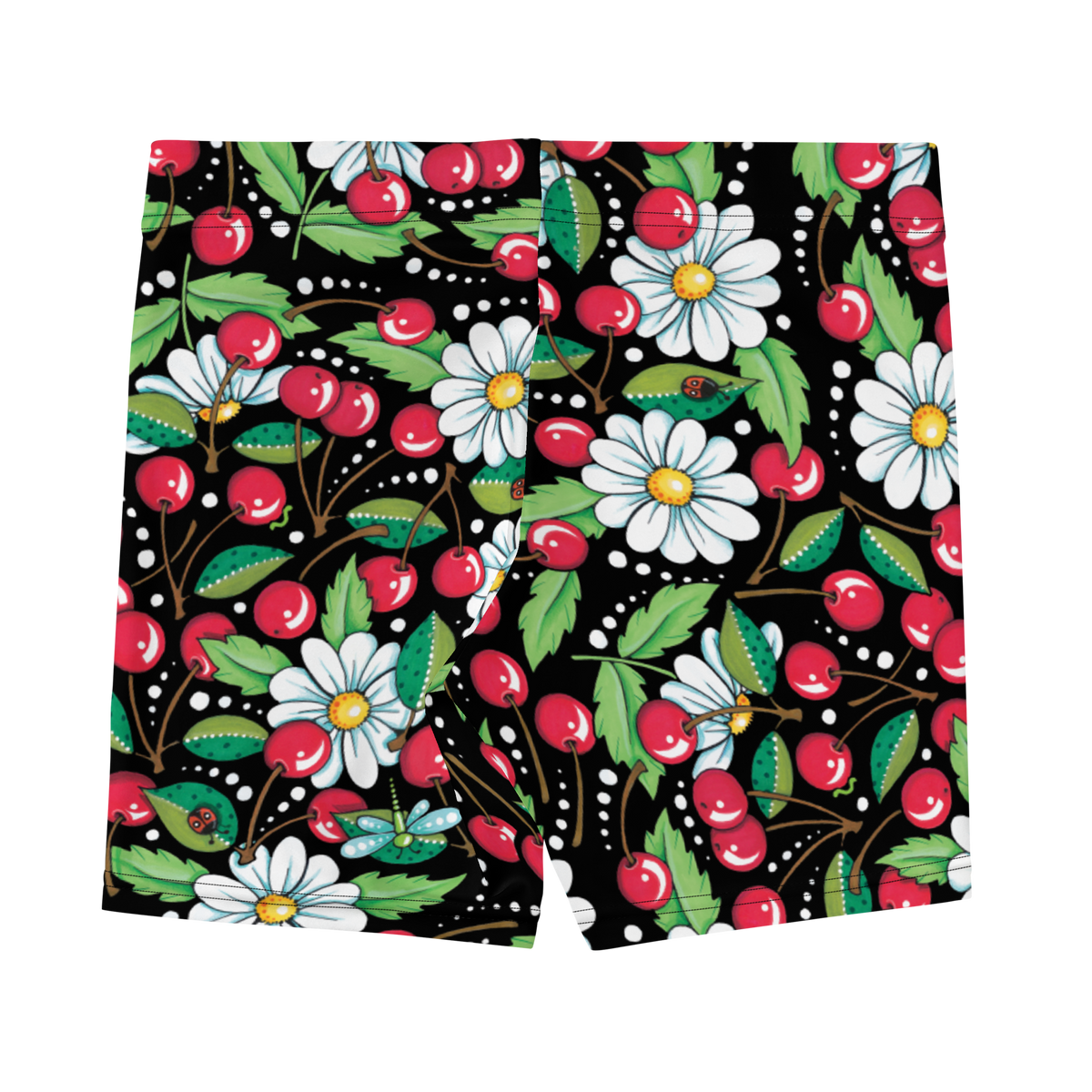 Cherry Daisy Shorts