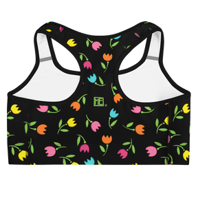 Tulips Sports Bra