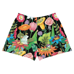 Spring Forest Athletic Shorts
