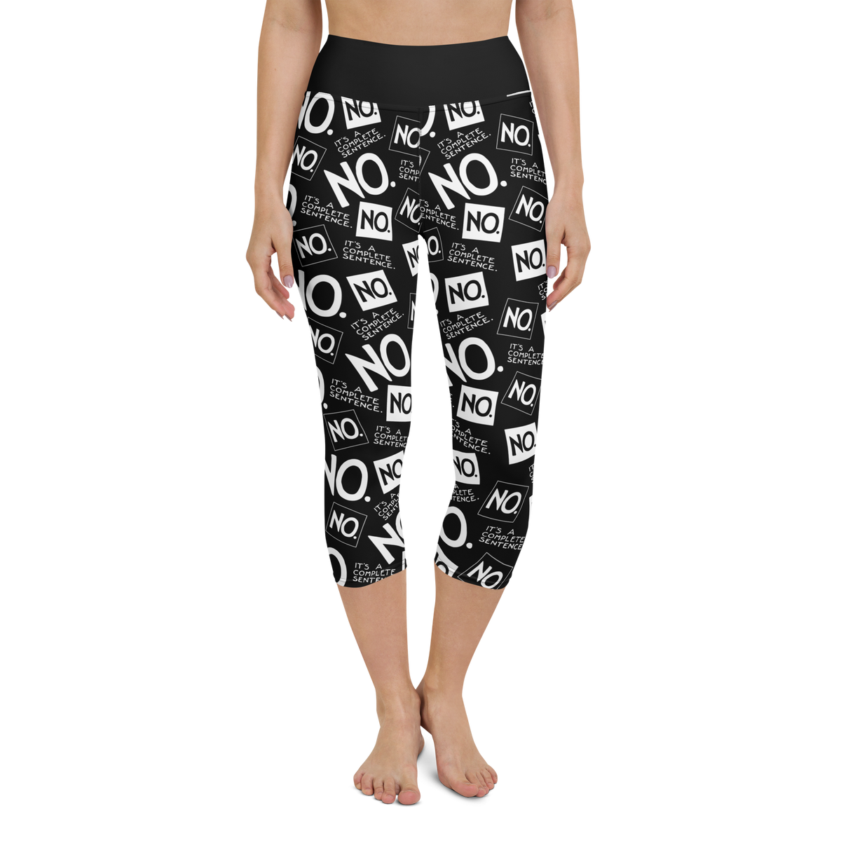 Complete Sentence Yoga Capri Leggings