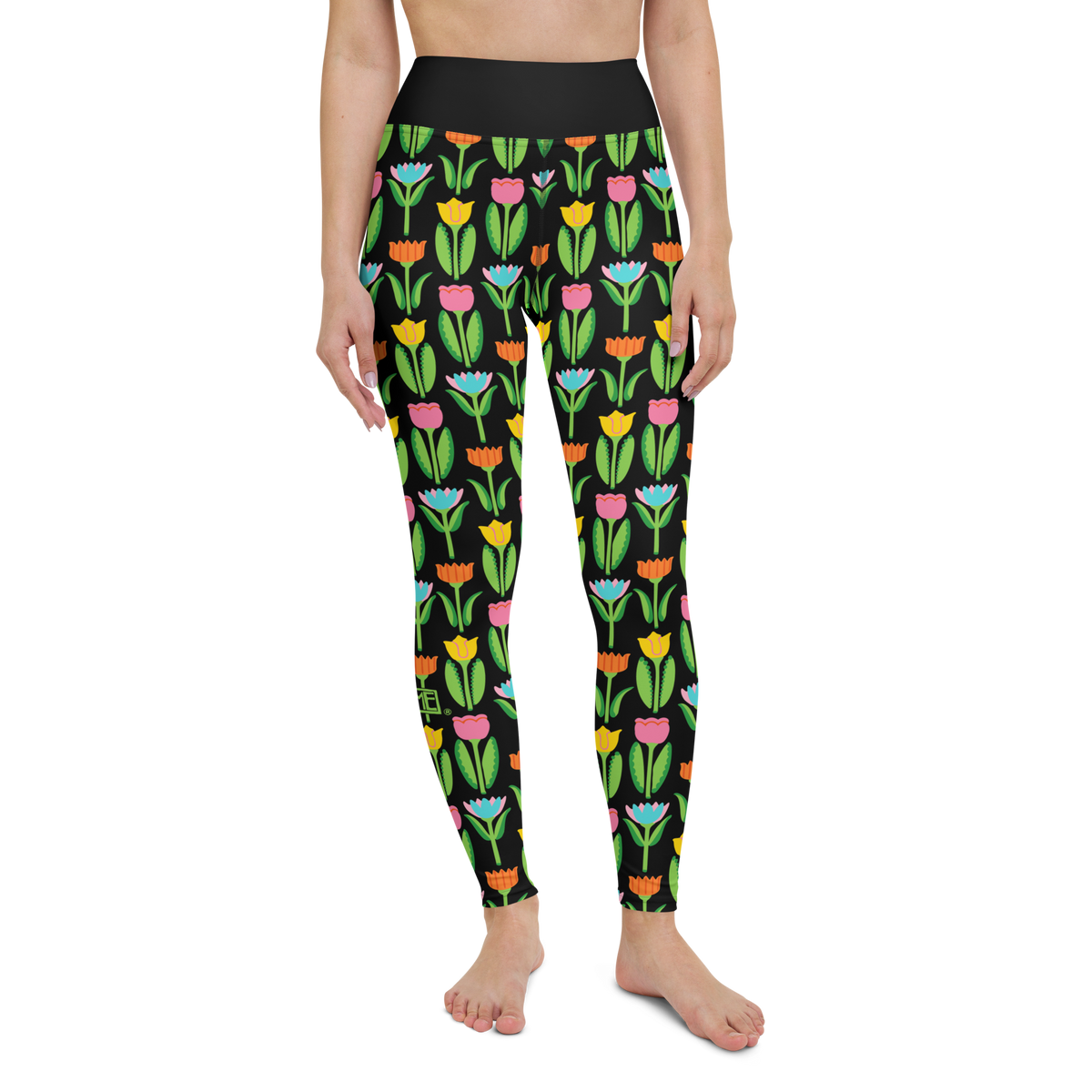 Tulip Garden Yoga Leggings