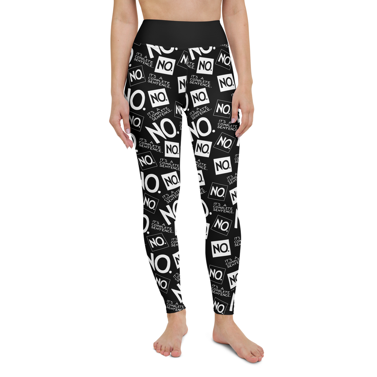 Complete Sentence Yoga Leggings