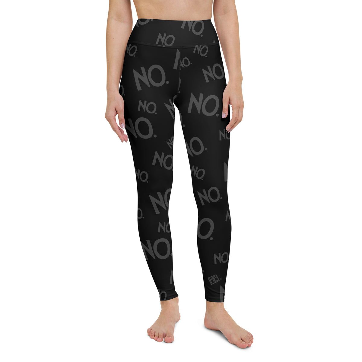 Complete Sentence NO Charcoal Yoga Leggings