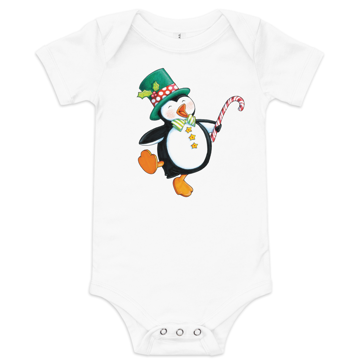 Holiday Penguin Infant Bodysuit