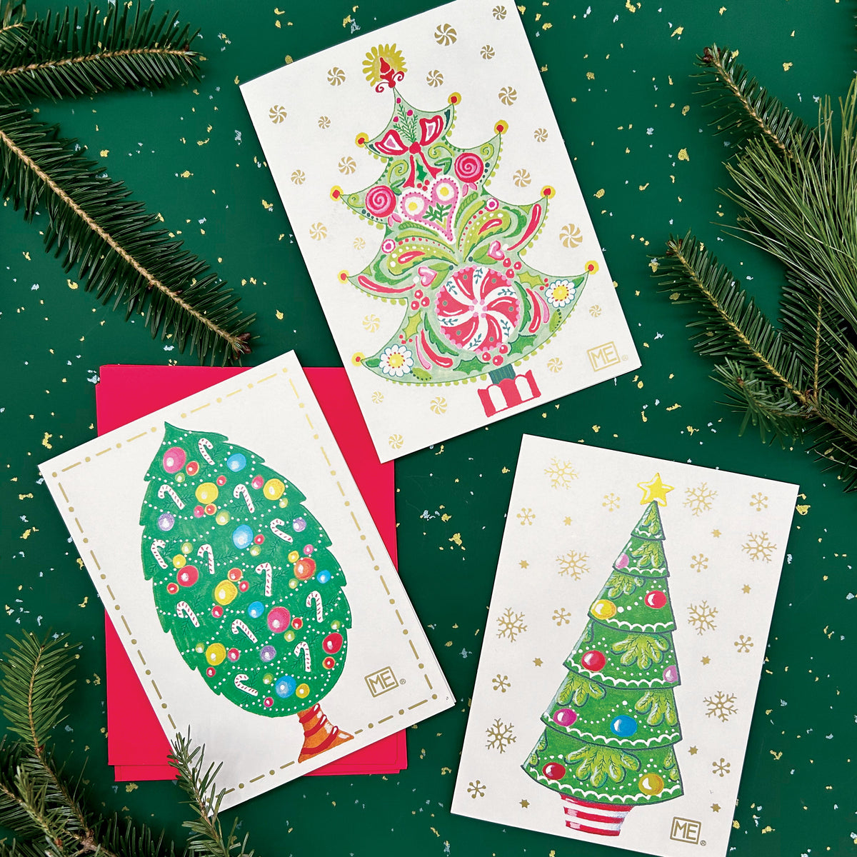 Whimsical Christmas Tree Boxed Set