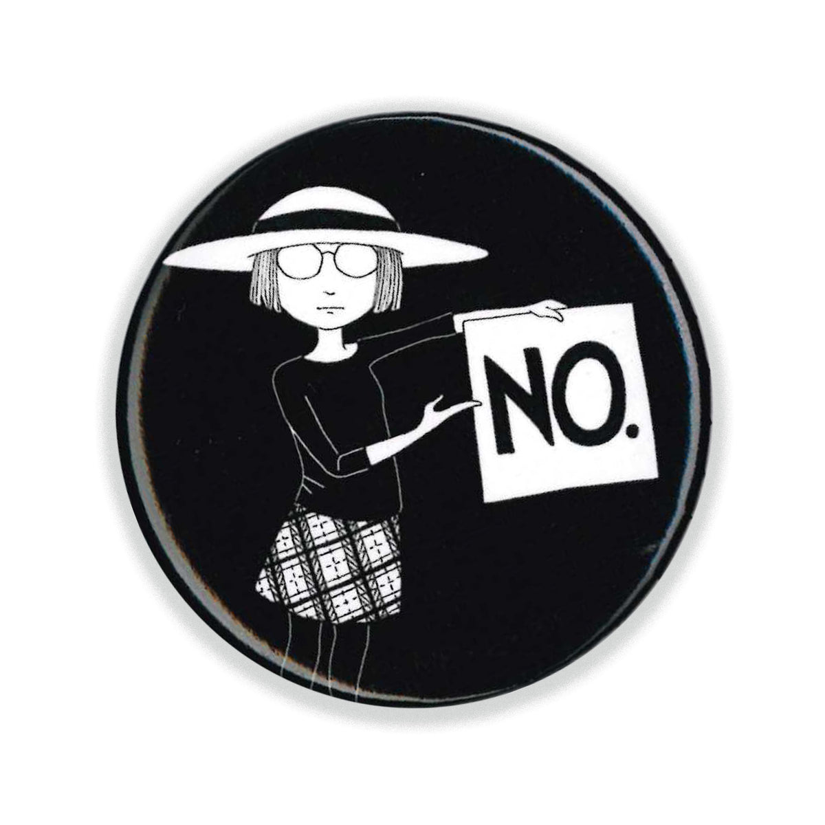 Complete Sentence Button Pin