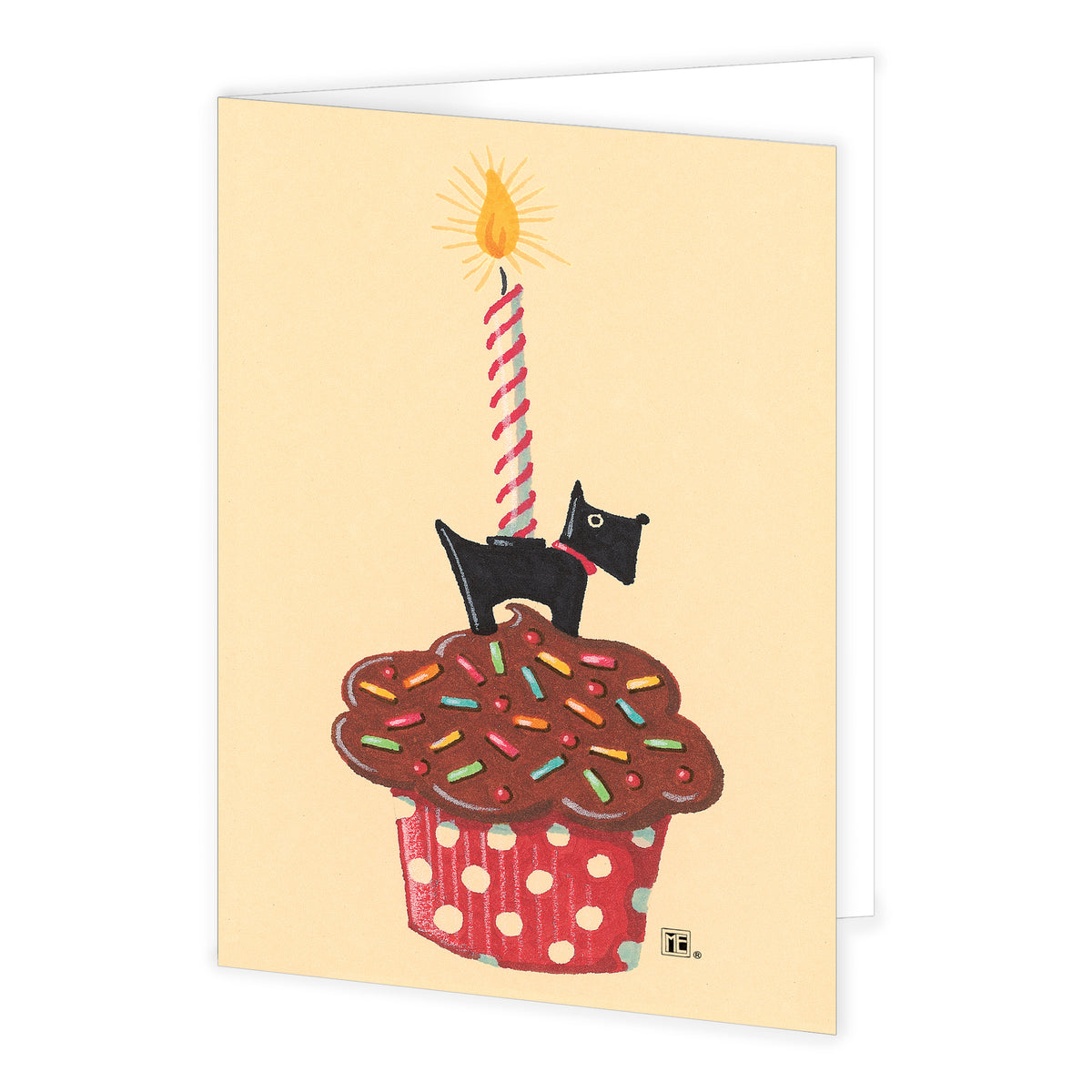 Cupcake Scottie Greeting Card Bundle
