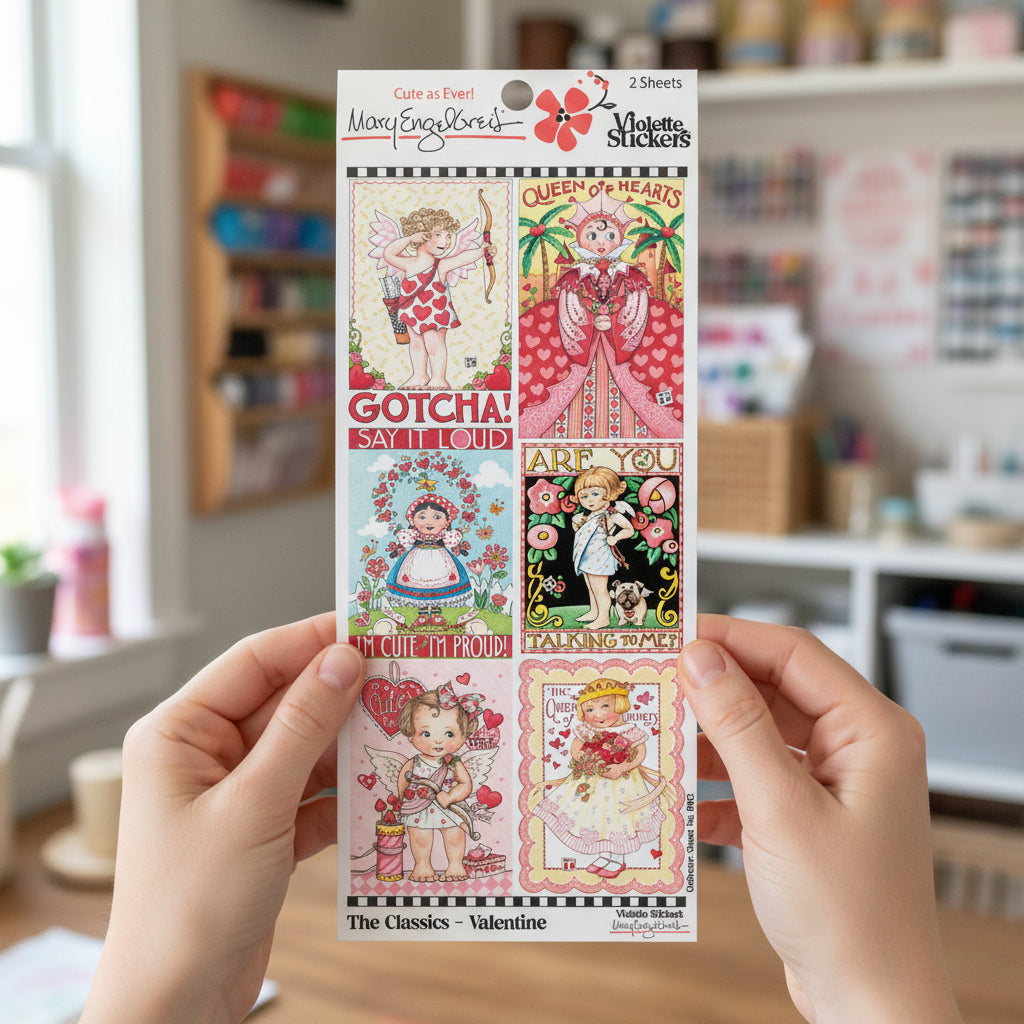 ME Classics Valentine Sticker Sheet
