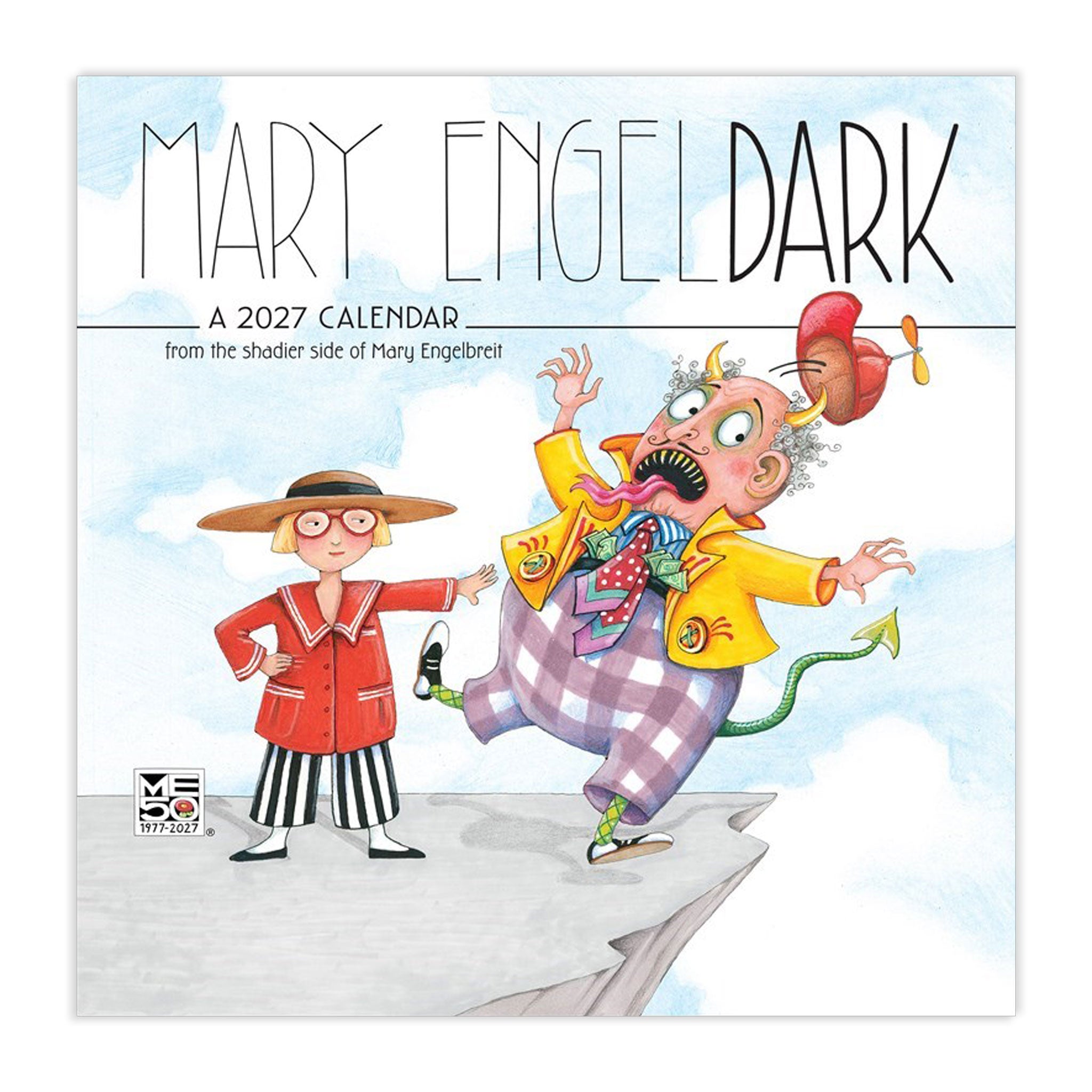 2027 EngelDark Wall Calendar