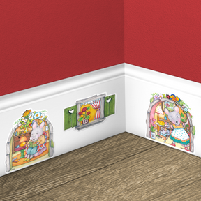 Mouse House Wall Decals