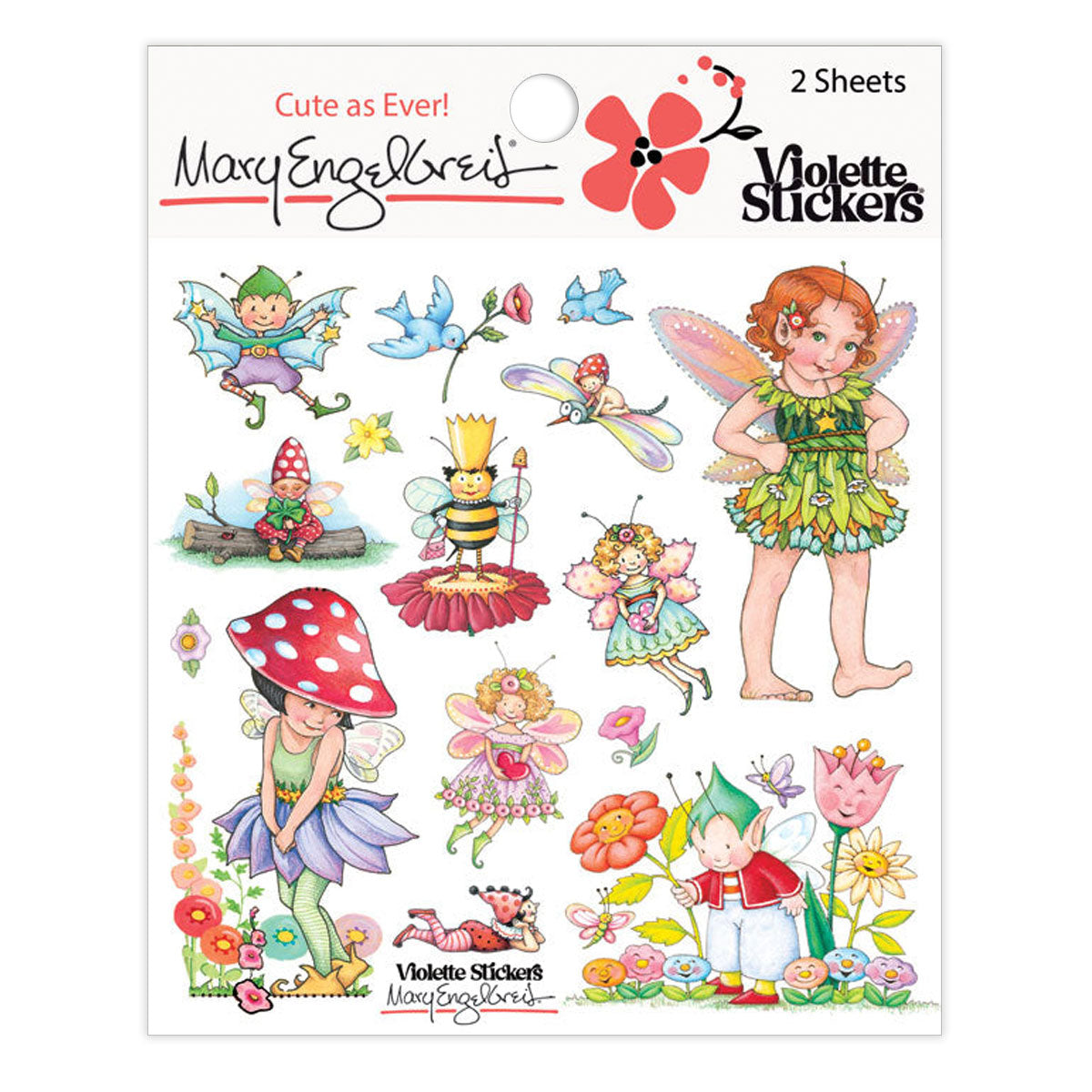 Mary's Fairies Sticker Sheet