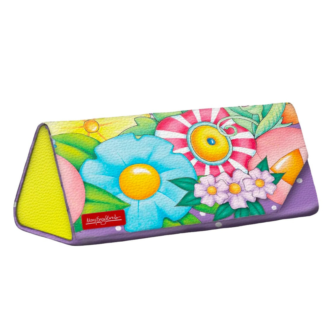 Floral Garden Eyeglass Case