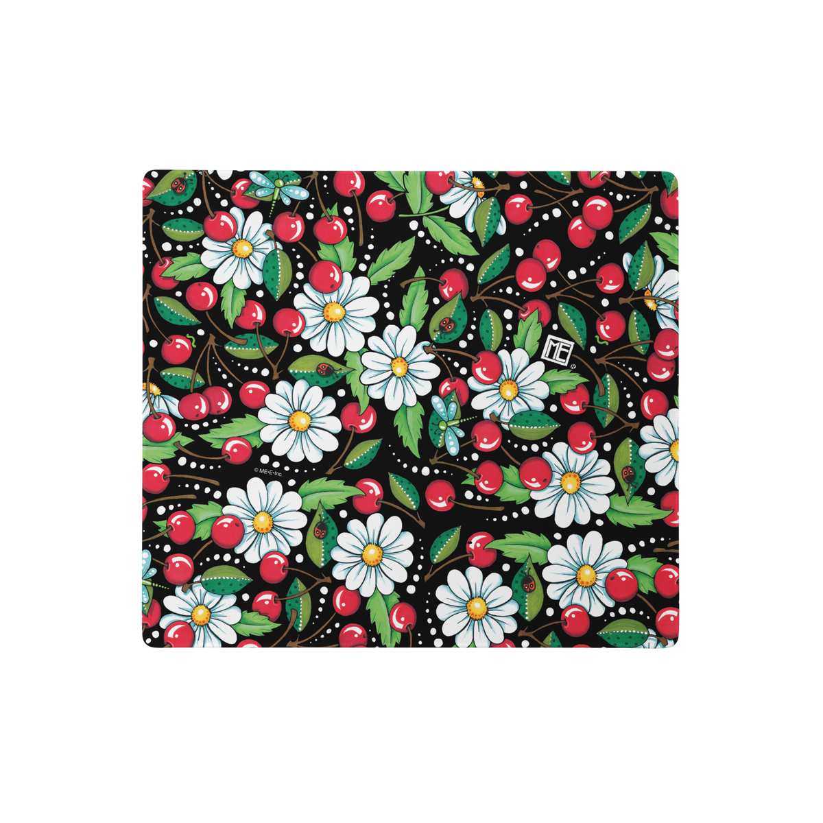 Cherry Daisy Deluxe Desk Pad