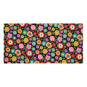 Rainbow Floral Deluxe Desk Pad
