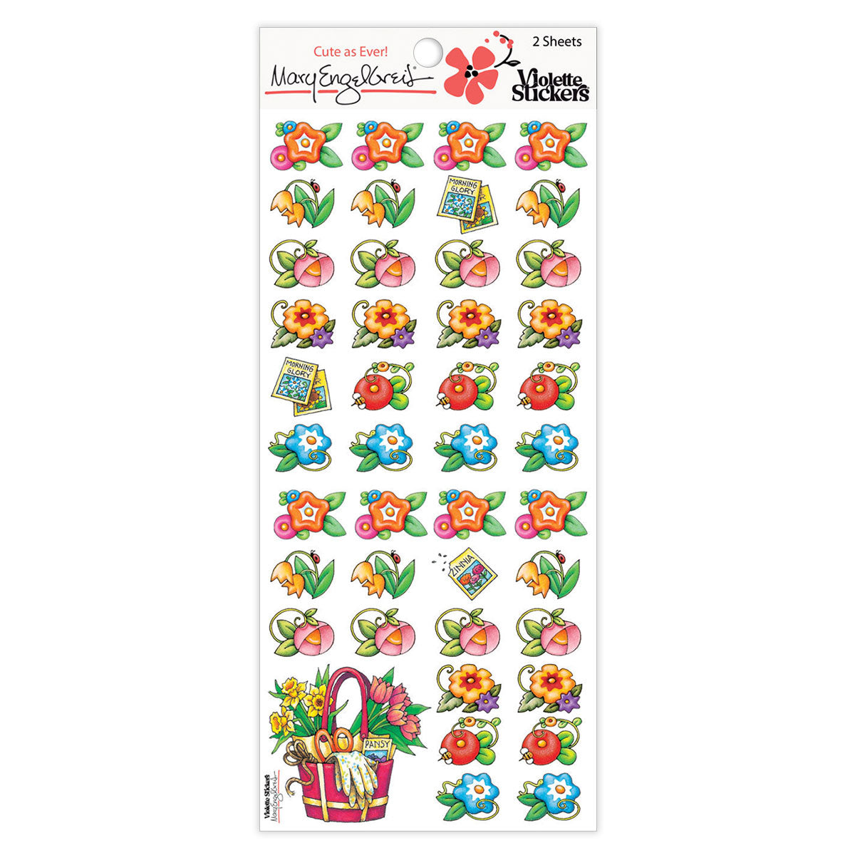 Mary's Garden Sticker Sheet