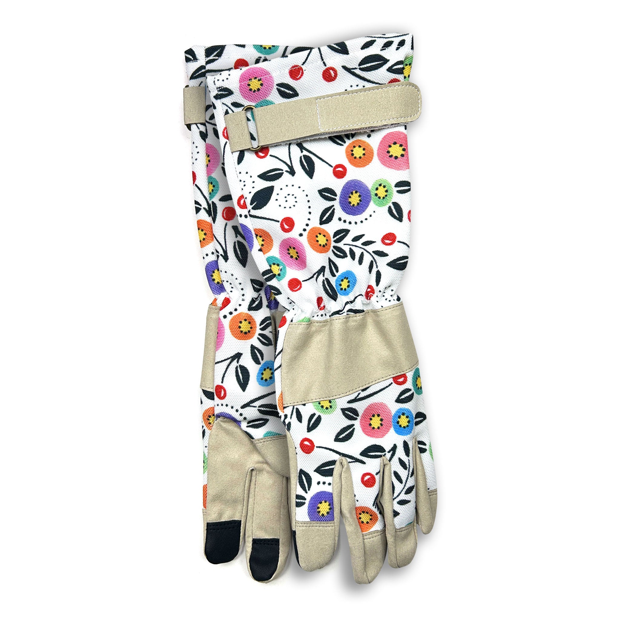 Modern Cherry Toss Gardening Gloves – Mary Engelbreit