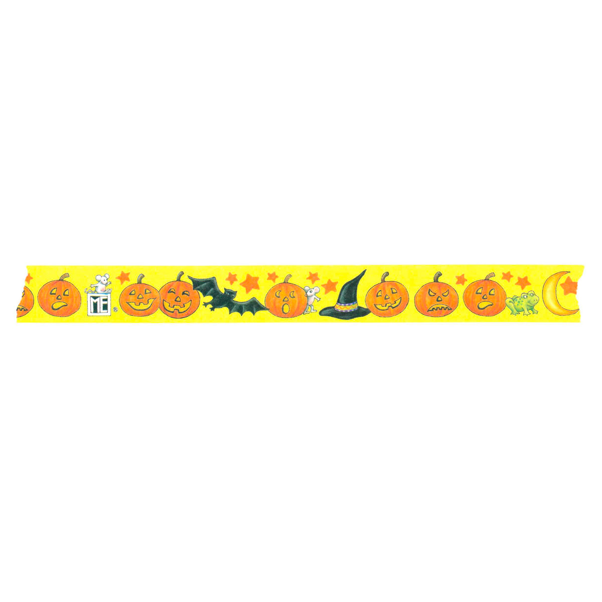 Halloween Yellow Washi Tape