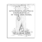 Introverts Magnet
