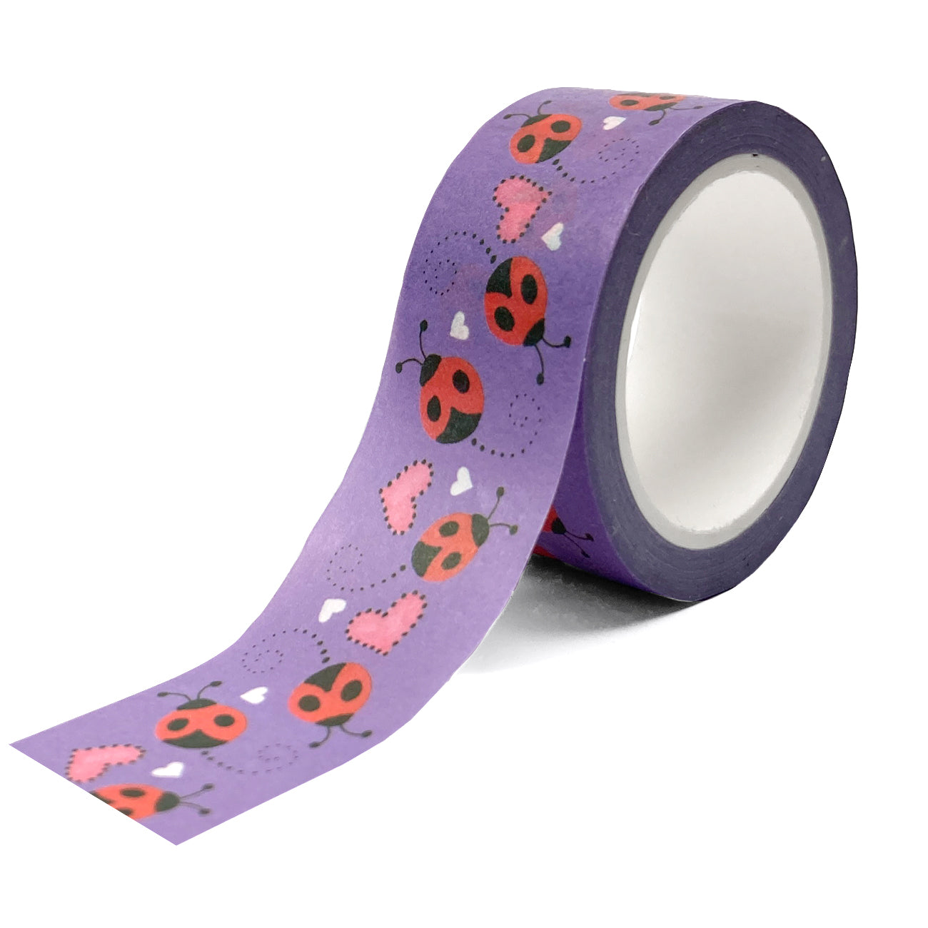 Ladybugs Purple Washi Tape