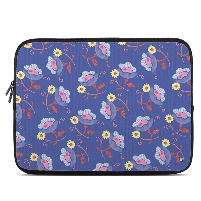 Purple Flowers Tablet Sleeve