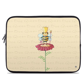 Queen Bee on Flower Tablet Sleeve