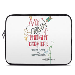 Train Derailed Tablet Sleeve