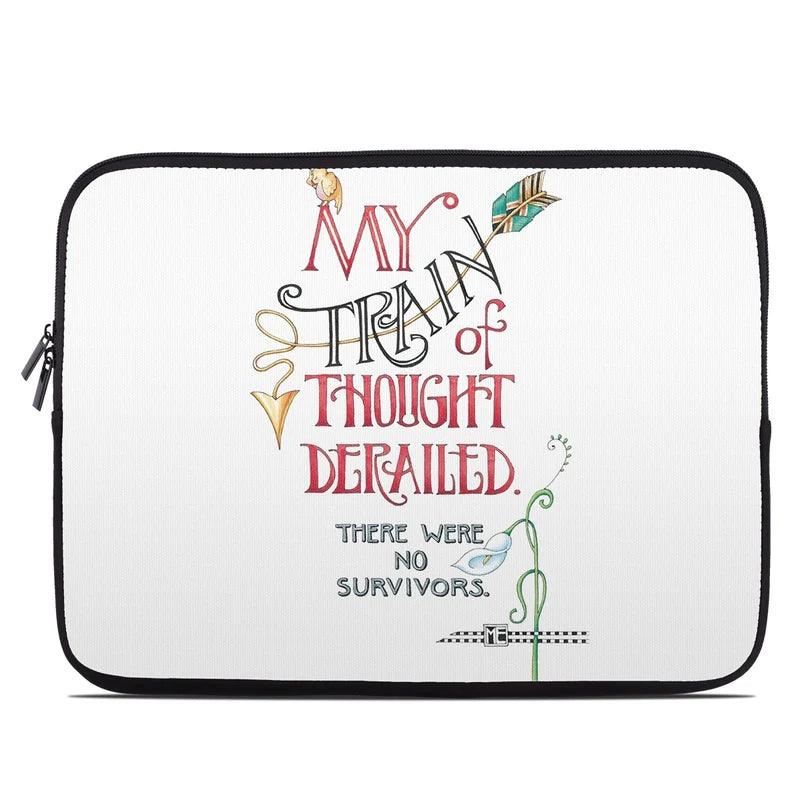 Train Derailed Tablet Sleeve