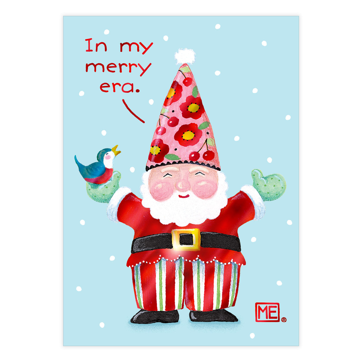 Merry Era Greeting Card