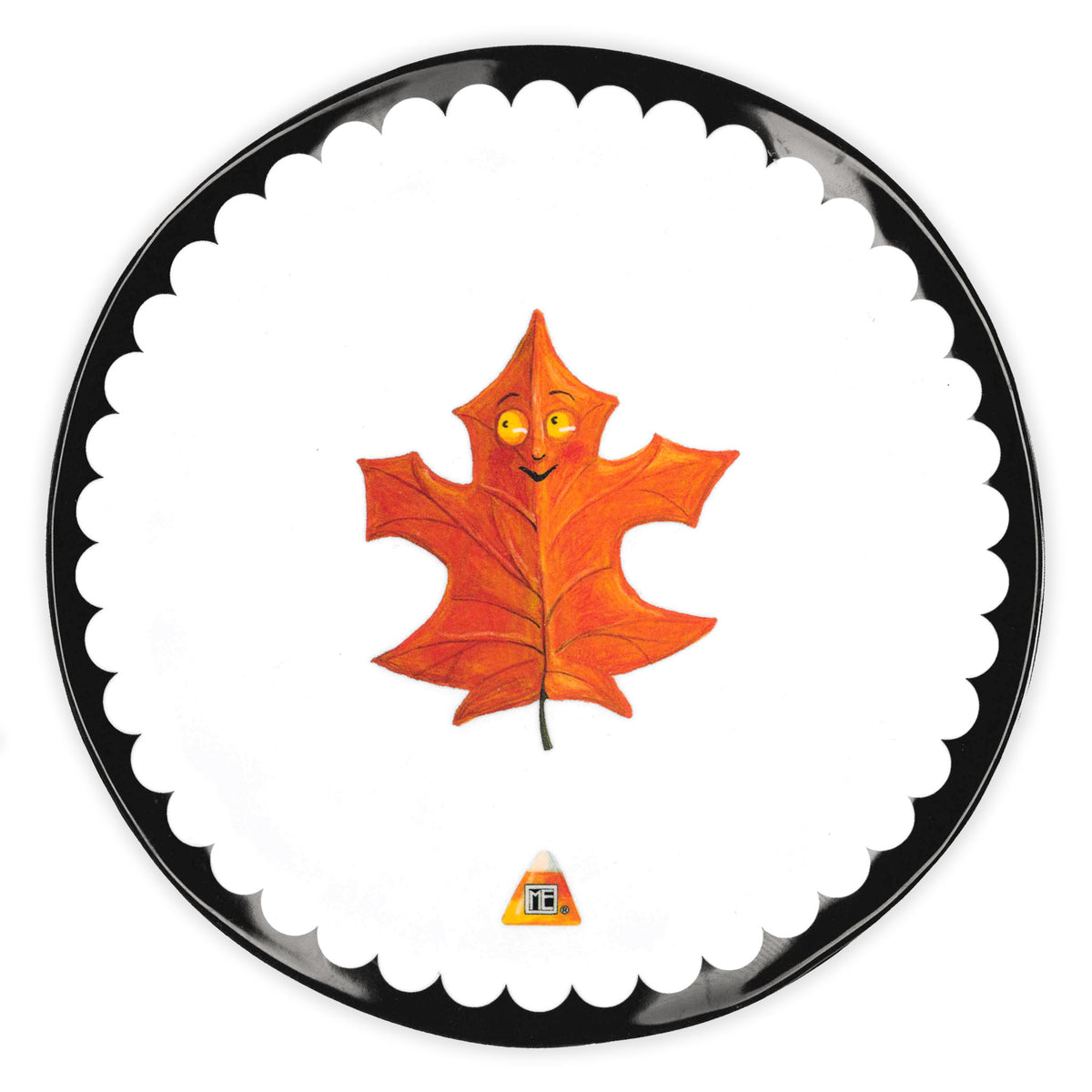 Halloween Character Plate Set, 4 assorted